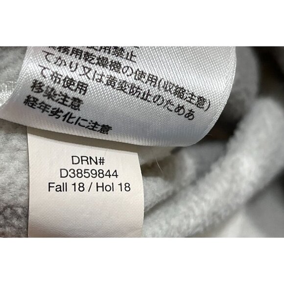 Eddie Bauer Women's Fleece Button Front Shirt Gray Buffalo Plaid Size S Small - Picture 7 of 7